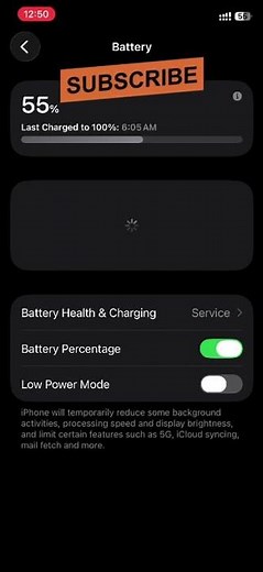 How to Save iPhone Battery FAST (Low Power Mode Trick!)