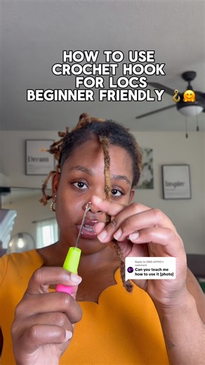 How to Use a Crochet Hook on Locs 🪝✨ | FULL Tutorial for Beginners #locs #locstyles