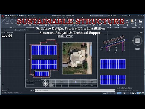 How to design Solar Array layout & Calculation I Solar Array Layout Kaise Design kre? I GA Layout?