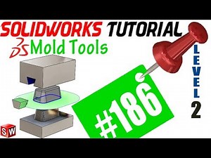 186 SolidWorks Tutorial: Core Feature (mold side core block) Video Lecture | SolidWorks: Essential Training (All Commands included) - IT and Software