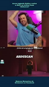Auron jugando Roblox vuelve a decir su mítica frase #AuronPlay #auron #auronclips #roblox | Mejores momentos de streamers