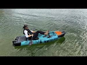 Albott Modular Fishing Kayak with Drive System & Durable HDPE, Customizable Lightweight Sit-on-Top K