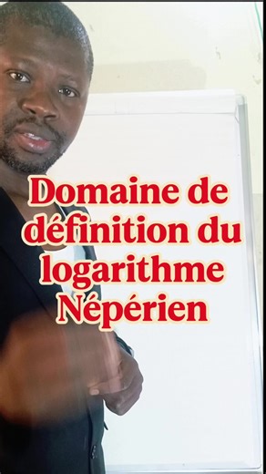 #Maths : #Attention au #domaine de #définition du #logarithme #Népérien Impact Education