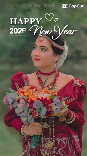 Happy New Year 2026 ! 🙂🤍 අනේ මට මේ අවුරුද්ද වත් මේ ප්‍රශ්න පොඩ්ඩක් හරි අමතක කරලා සතුටින් ඉන්න ලැබෙන්න ඕනේ... 🥺🥀... #fyppppppppppppppppppppppp #foryoupage #hiru #srilankan_tik_tok🇱🇰 #bride