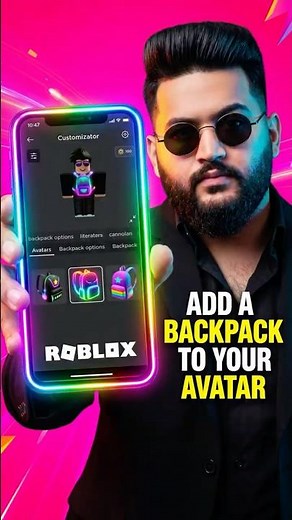 How to Add Backpack to Roblox Avatar #roblox2026