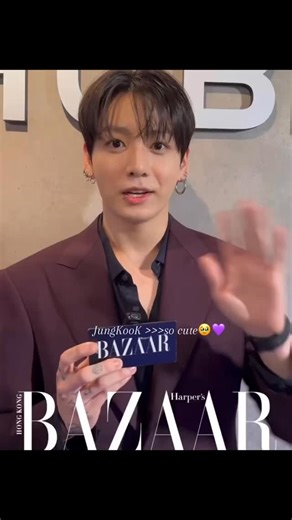 KhunAnchalee Wachira | JK so cute🥹💜 #JungKooK #BTS | Instagram