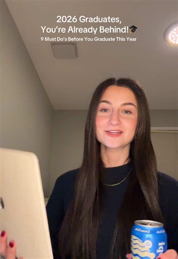 2026 grads get to work!🎓#classof2026 #senioryear #collegestudents #postgradlife #professionaldevelopment @drinkpoppi