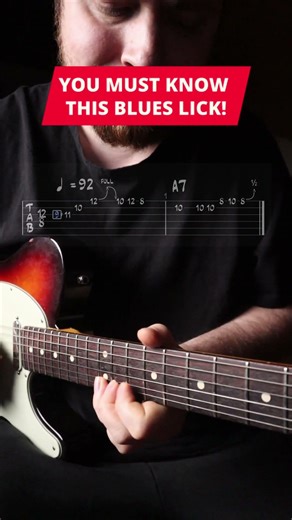 Easy blues lick you must know