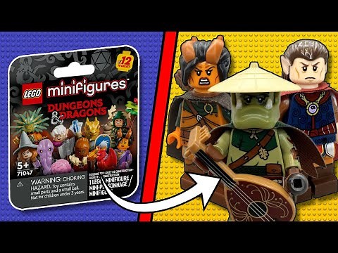 15 Cool Ways To Customize Your LEGO Dungeons and Dragons Minifigures