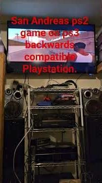 Playstation backwards compatible san Andreas ps2 on ps3 #gaming