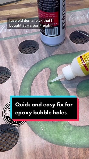 Easy Epoxy Resin Fix for Small Holes