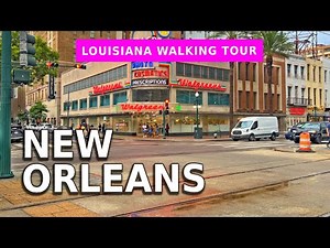 America's Most Dangerous City -New Orleans, Louisiana - 4K Walking Tour #NOLA