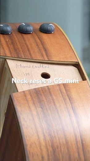 Neck reset a Taylor Gs mini