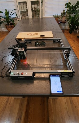 Watch Review of lazer engraver on Amazon Live