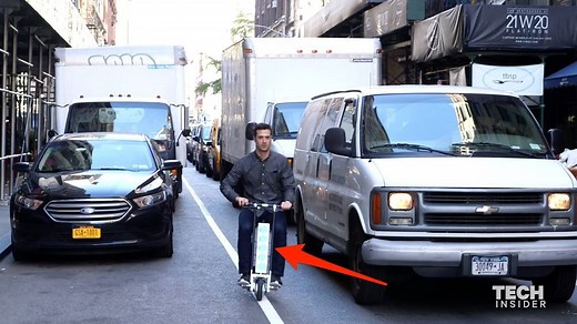 3.1K views · 8.5K reactions | This tiny electric scooter will make your commute a lot more exciting. | Insider Tech | Facebook