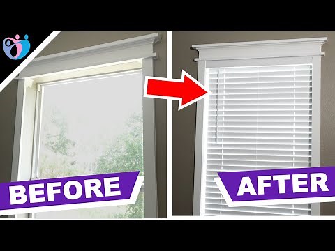 how to install blinds in window