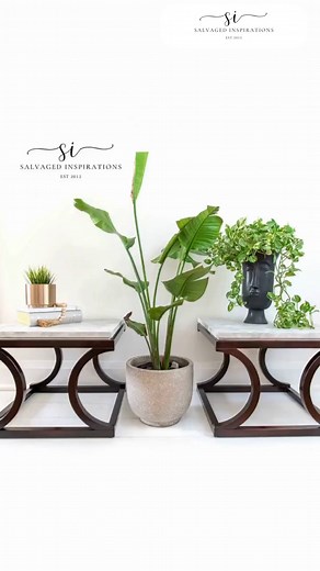 14K views · 287 reactions | A 2-in-1 curb-shopped coffee table gets updated with a gorgeous faux stone finish. #furniture #table #tablemakeover #salvaged #furnituremakeover #paintedfurniture #dixiebellepaint | Salvaged Inspirations | Facebook