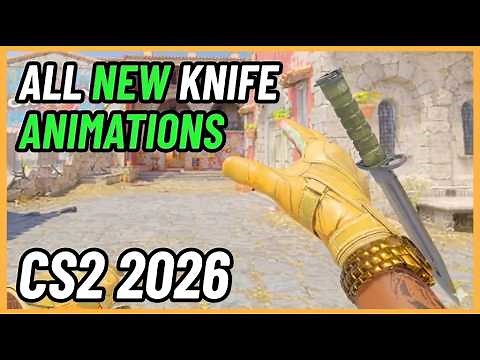 ALL New Knife Animations | CS2 In-Game Showcase 2025