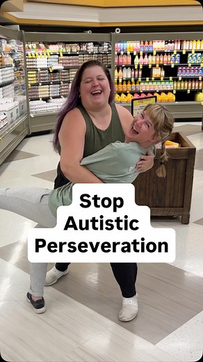 Kaelynn Partlow | Autistic Advocate on Instagram: "🧠 Perseveration is when your brain gets STUCK, unable to shift focus, even when you want to. If left unchecked, it can lead to emotional shutdown or meltdown. One ✨practical strategy✨ I use is to intentionally choose a task that occupies both my mind and body. For me, even doing something silly can be enough to interrupt the cycle. 🤷🏼‍♀️ This video was filmed during one of those moments. I was stuck in a perseveration loop, so I grabbed a ban