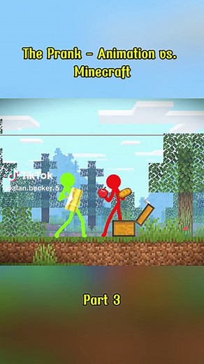 The Prank - A Hilarious Animation in Minecraft