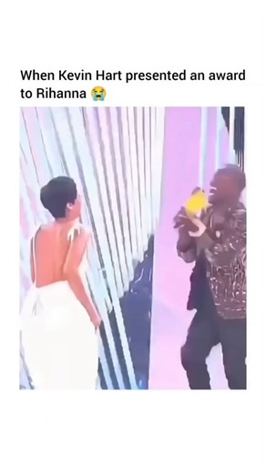 Live Performances | Songs on Instagram: "Kevin Hart once presented an award to Rihanna at a big award ceremony, and the moment became funny and unforgettable. His humor and energy made the crowd laugh, while Rihanna accepted the award with confidence and grace. Their interaction showed respect and fun at the same time, making the moment memorable for fans. It remains a clip people enjoy watching because of how naturally entertaining it was."