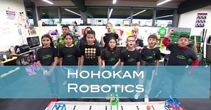 See how Hohokam Elementary School Robotics program is soaring into the future