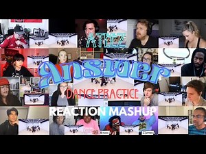 ATEEZ (에이티즈) - 'Answer' Dance Practice REACTION MASHUP