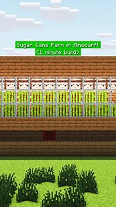 Build the Easiest Sugar Cane Farm in Minecraft