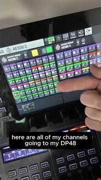 WING + DP48 Tip: Automatic Channel Names Over Ultranet! #behringerwing #midasdp48