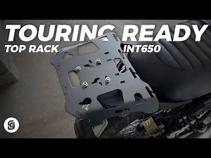 Top Rack Install & Luggage Setup | Interceptor 650