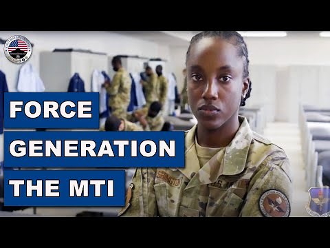 Force Generation - MTI - 324th Training Squadron -Military Training Instructor, June 2021