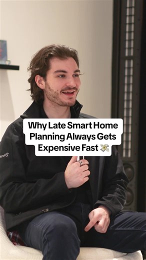 Epic Systems | Luxury Smart Home Designers on Instagram: "We were once called into a smart home project after the drywall was already up. The problem? True smart home systems require hard-wired connections for speakers, networking, and controls. Bringing us in late meant cutting into brand-new walls, fishing wires, and repairing everything afterward — adding 20–30% to the total cost."