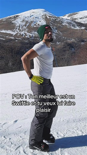 My bestie is a Swiftie mais moi je préfère le Sky ! #foryoupage❤️❤️ #foruyou #ski #taylorswiftchallenge #taylorswifttok