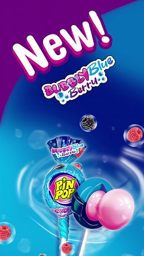 Pin Pop Bubbly Blue Berry - Join the Party!