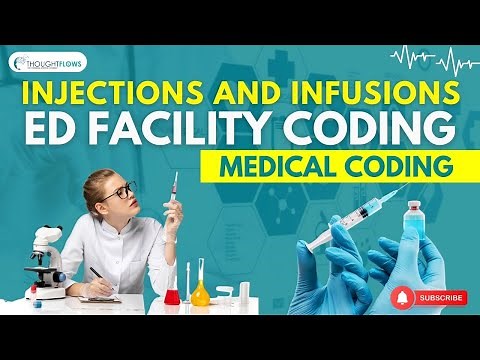INJECTIONS AND INFUSIONS CODINGIMEDICAL CODING|ED TRAININGI|