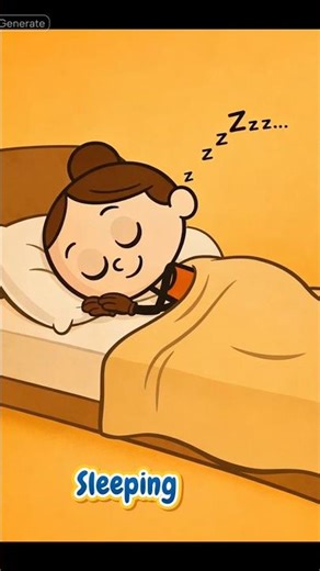 Sleeping – Luganda & English Vocabulary#LanguageLearning#AfricanLa#EducationShorts#Shorts#FYP#ForYou