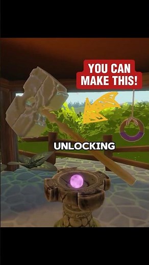 VR Blacksmith Simulator 🗡️ #vr #virtualreality #vrgaming #quest3 #metaquest3