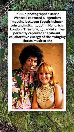 When Jimi Hendrix Met Pop Star Lulu: 1967! 🎸