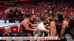 Roman Reigns incites a brawl with Bobby Lashley: Raw, July 9, 2018