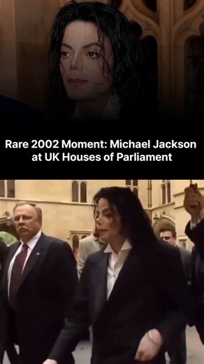 MJ Entering the Mother of All Parliaments – Iconic 2002 London Visit 👑