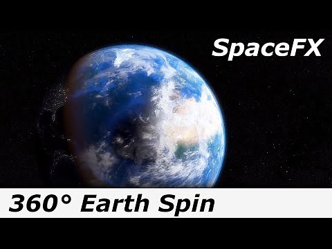 Earth Spin Animation | CGI | 🔇 | 1080p