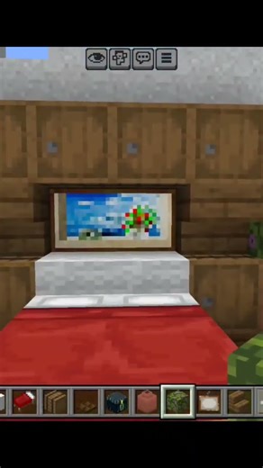 Royal Bed Design in Minecraft | Luxury Minecraft Furniture Ideas 💡#aliza