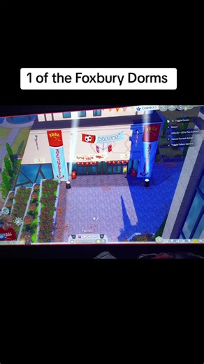 Exploring Foxbury Campus in Sims 4