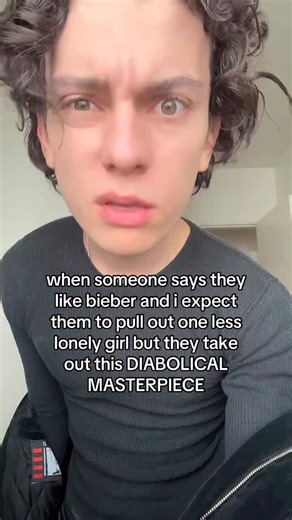 HENRY MORRIS 🇺🇸 on Instagram: "justin bieber but worse and darkwave… comment if you want this song next xoxo #justinbieber #song #onelesslonelygirl #darkwave #darkpop"