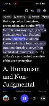 What is Harm Reduction? T8
