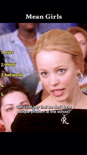 From New Girl to Queen Bee 👑 | How Cady Lost Herself in Mean Girls #shorts