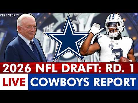 Dallas Cowboys Live 2026 NFL Draft Round 1 Coverage: Caleb Downs To Dallas