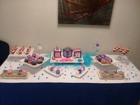 Quick & Simple Baby Shower Dessert Table Setup | As Cute As A Cupcake