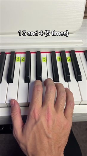 Try this song on piano! #piano #tutorial #donnermusic