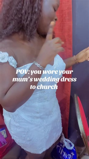 Wearing My Mum's Wedding Dress to Church: A Fun POV